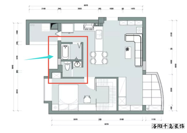 三分離衛生間設計需要注意的地方